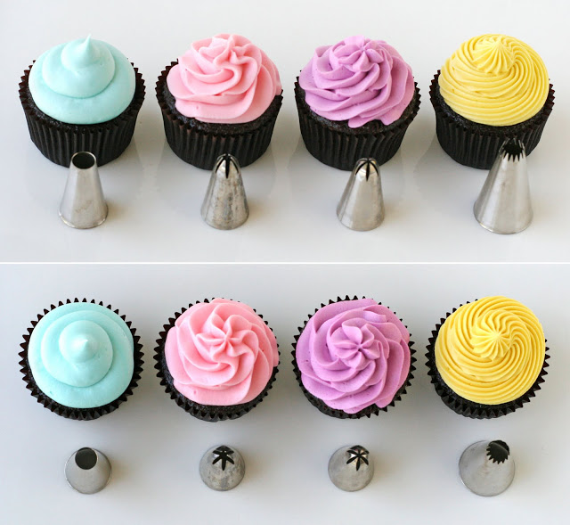 Cupcakes wtih tips