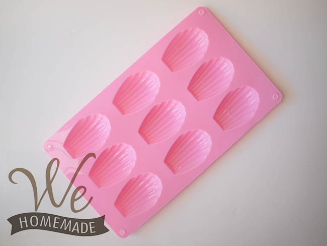 MBS13 แม่พิมพ์ซิลิโคน เปลือกหอย ขนมไข่ 9 หลุม