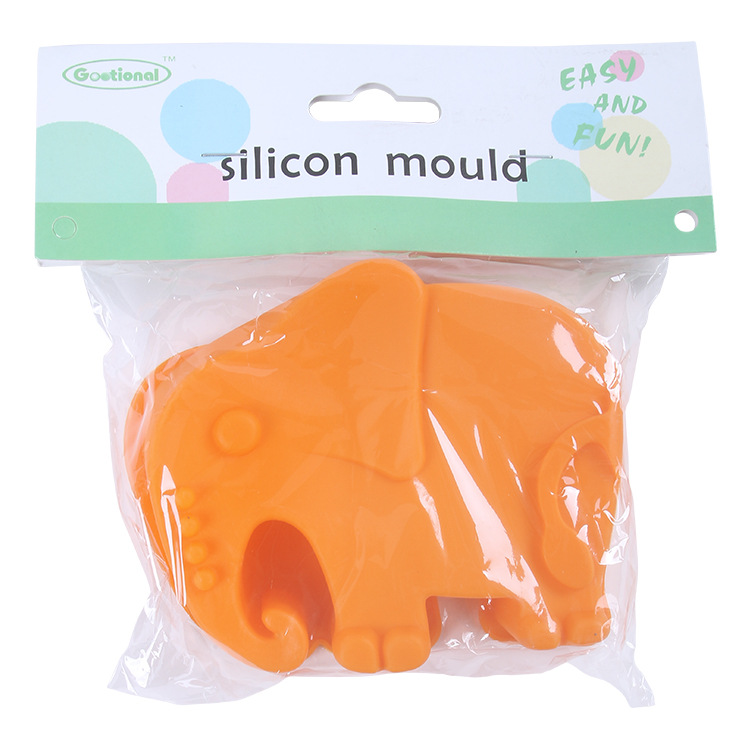 MJL20 แม่พิมพ์เค้ก พิมพ์วุ้น วุ้นปอนด์ การ์ตูน ช้าง