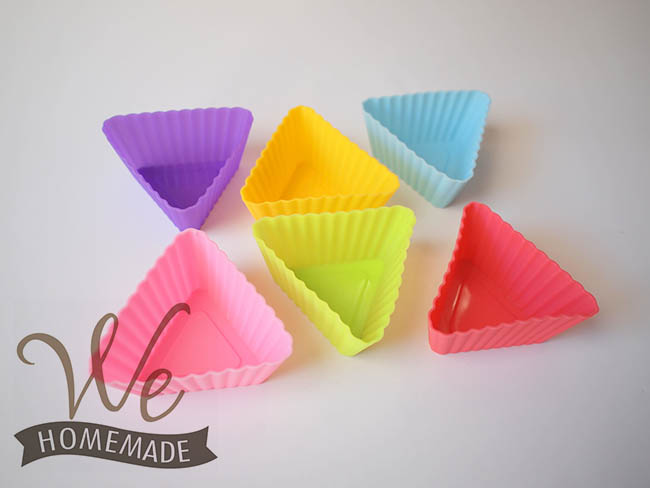 MAS19 แม่พิมพ์ซิลิโคน silicone mold สามเหลี่ยม 7 cm 