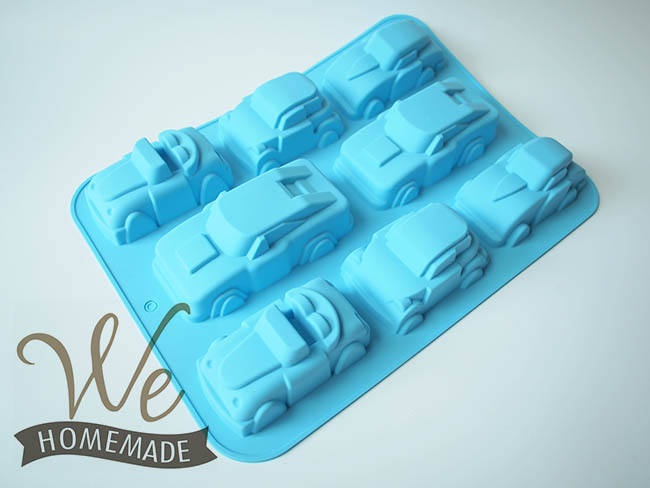 MJL30 แม่พิมพ์เค้ก ซิลิโคน พิมพ์วุ้น วุ้นปอนด์ ขนมเค้ก รถ การ์ตูน