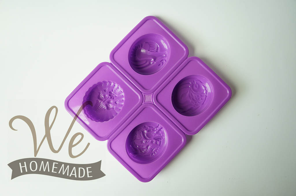 MFL19 แม่พิมพ์ ซิลิโคน SILICONE SOAD MOLD เค้ก วงรี คละลาย 4 หลุม 75 ml (1)