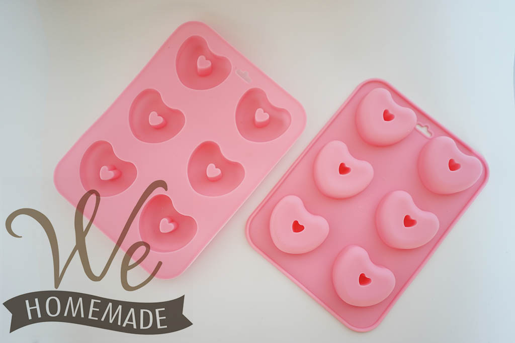 MHM03 แม่พิมพ์ซิลิโคน รูปหัวใจ 6 หลุม ml 