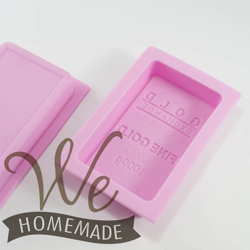 MBL21 แม่พิมพ์ขนม หรือ สบู่ ทองคำแท่ง korea 100%