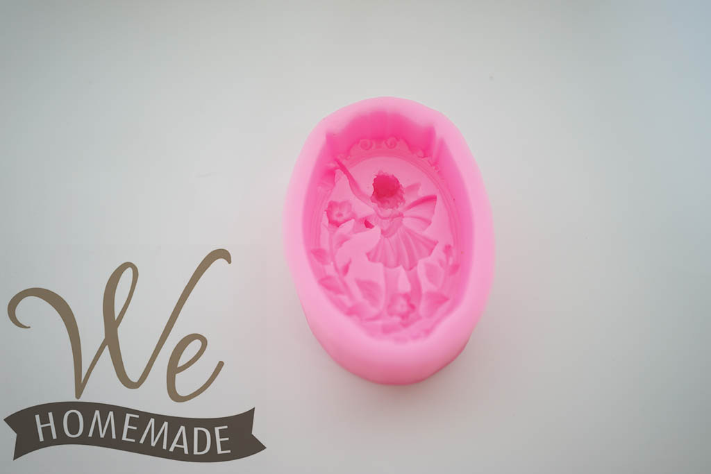 M3D12 แม่พิมพ์สบู่ โมลซิลิโคน นางฟ้า 80 ml Silicone mold 