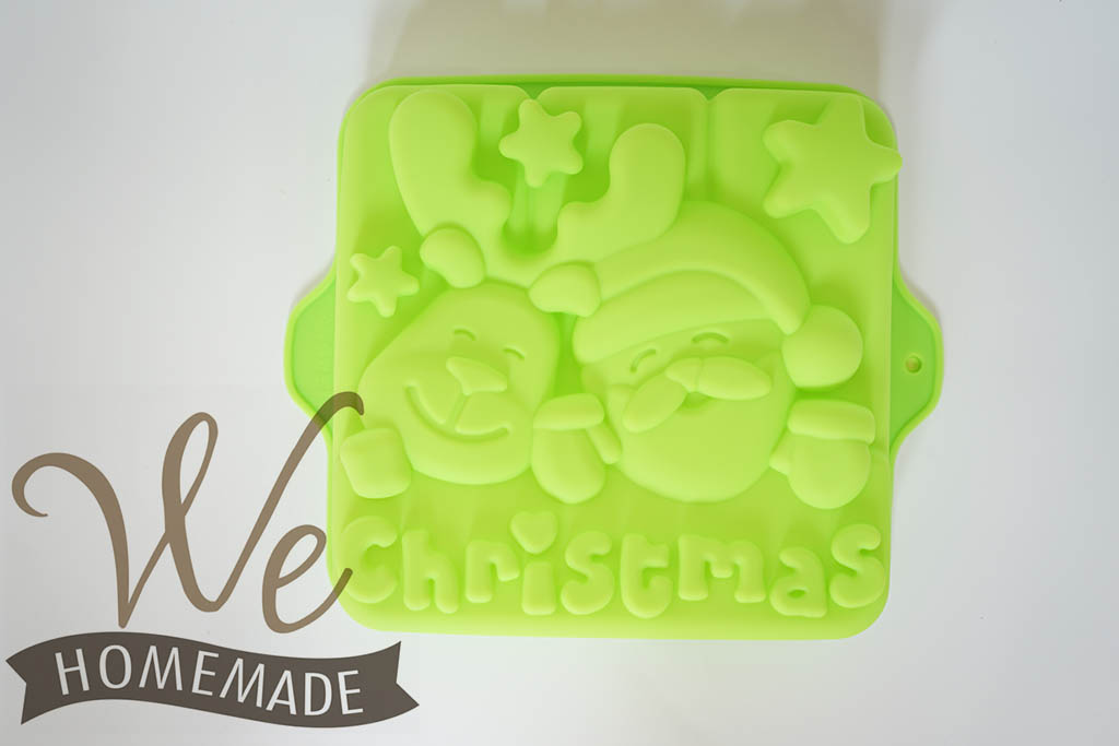 MJL42 แม่พิมพ์เค้ก ซิลิโคน พิมพ์วุ้น วุ้นปอนด์ ขนม เค้ก Celebrate Christmas