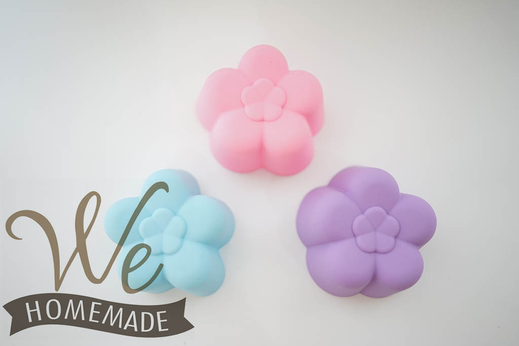 MAM09 แม่พิมพ์ซิลิโคนถ้วย ดอกไม้ ดอกบ๊วย silicone mold 5 cm โหล